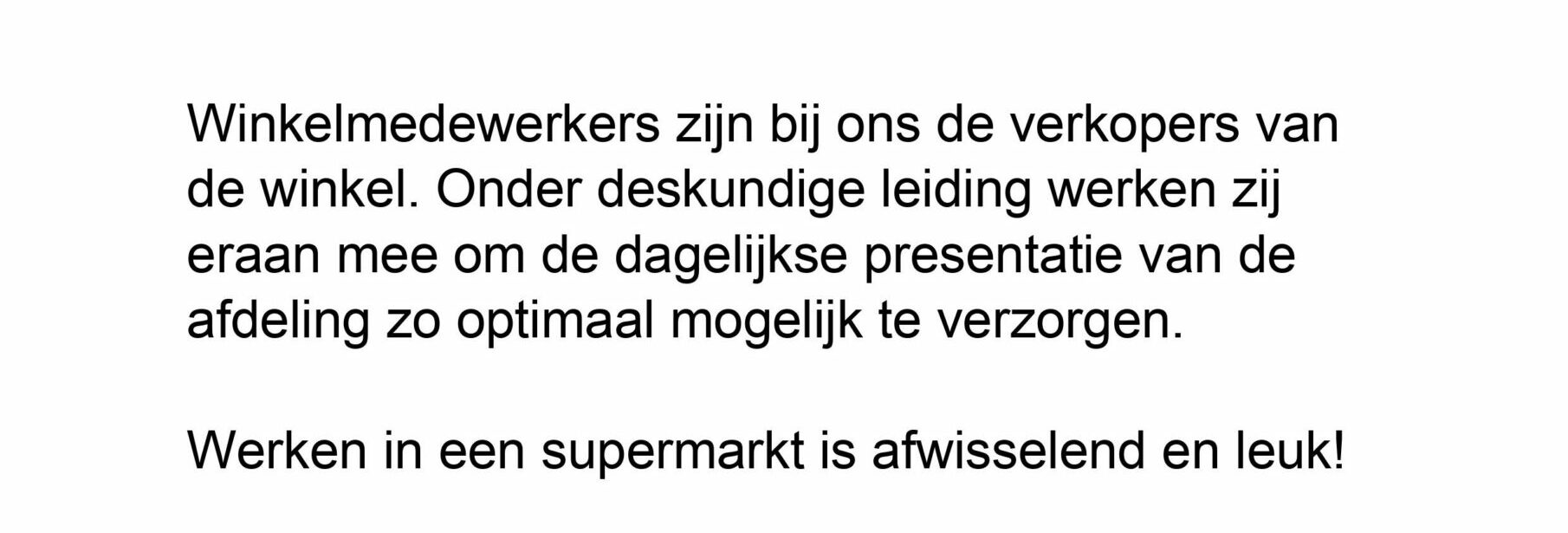 vacature