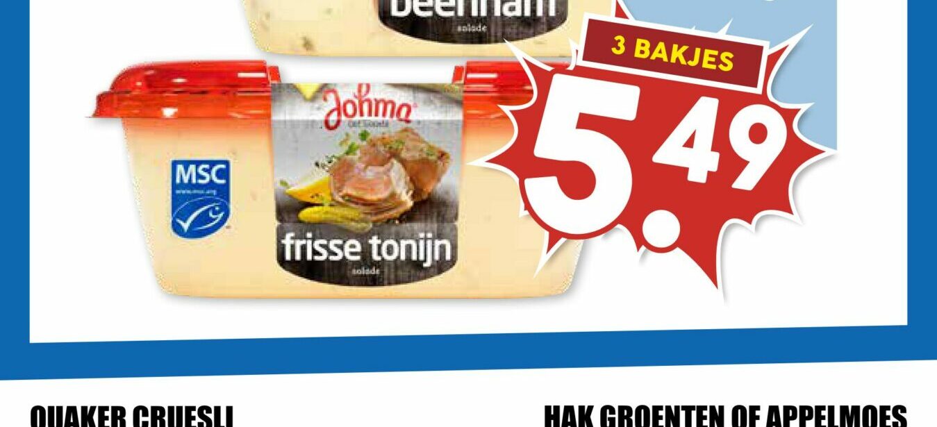 supermarkt aanbiedingen