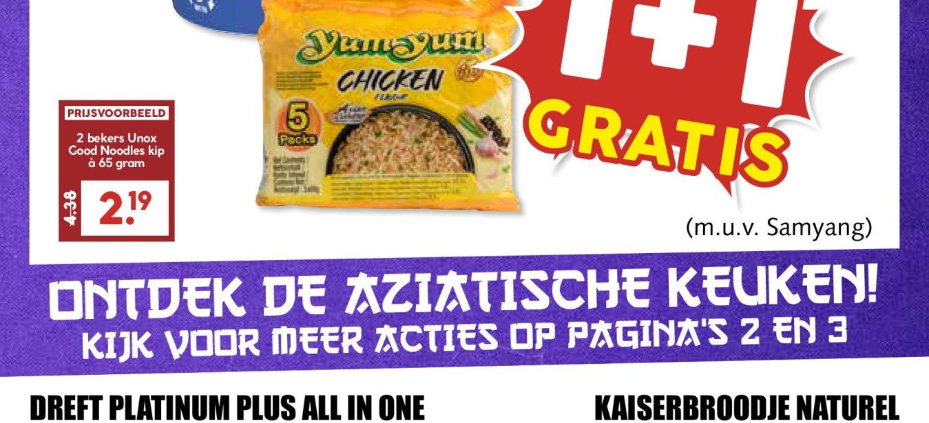 supermarkt aanbiedingen